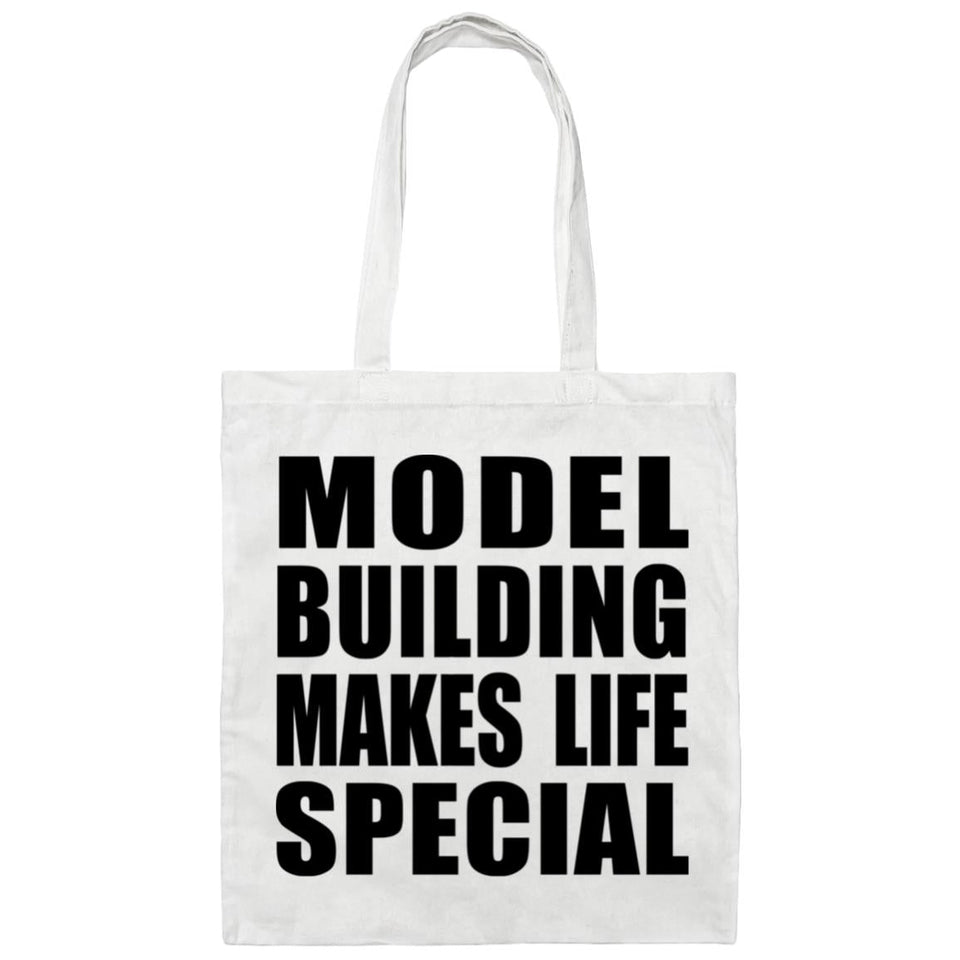 Model Building Makes Life Special - Tote Bag White