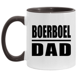 Boerboel Dad - 11oz Accent Mug Black