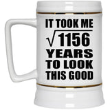 34th Birthday Took Square Root of 1156 Years To Look Good - Beer Stein