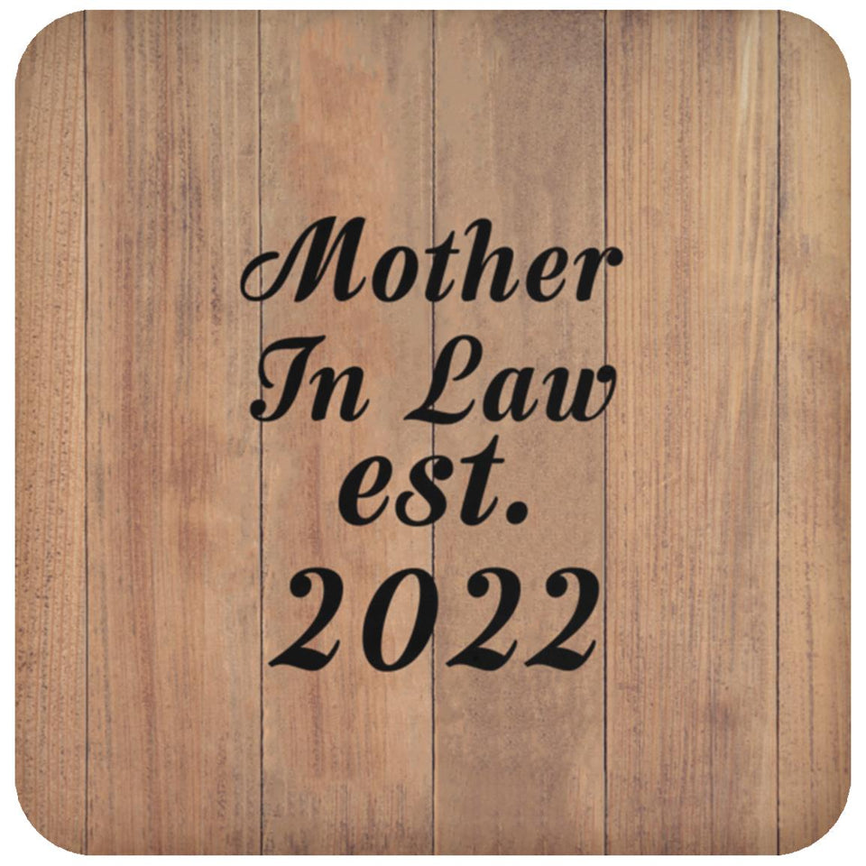 Mother In Law Established EST. 2022 - Drink Coaster C