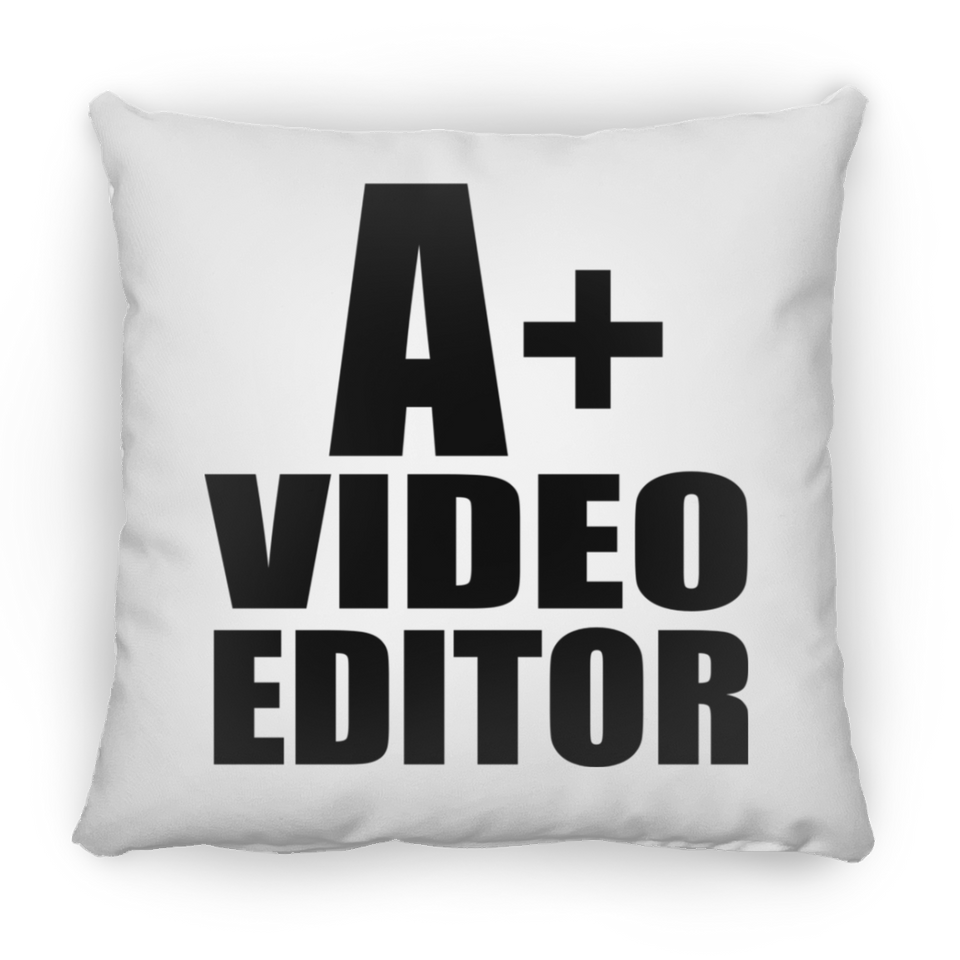 A+ Video Editor - Throw Pillow