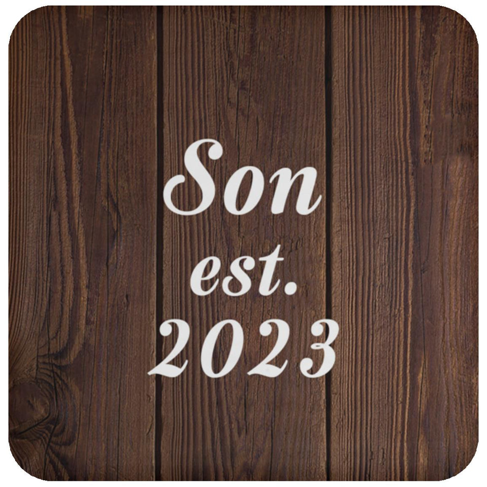 Son Established EST. 2023 - Drink Coaster D