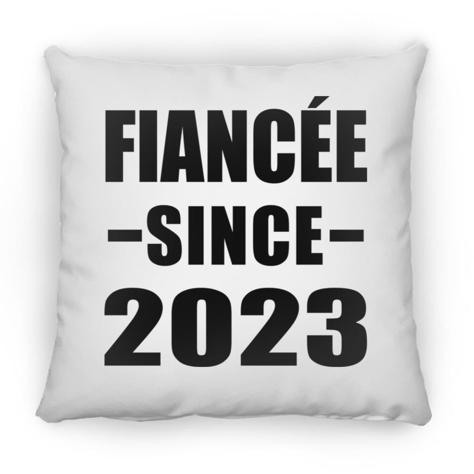 Fiancee Since 2023 - Throw Pillow