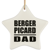 Berger Picard Dad - Star Ornament