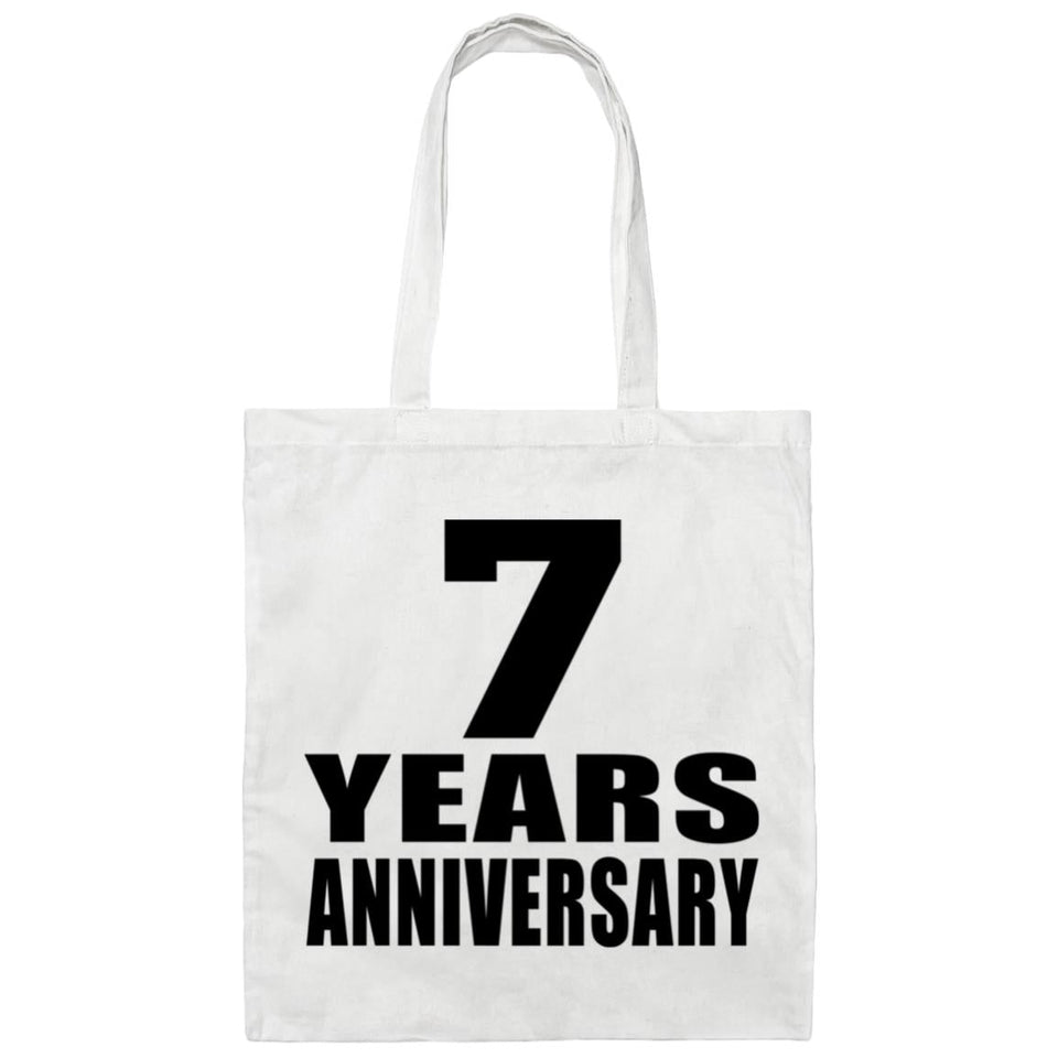 7th Anniversary 7 Years - Tote Bag White