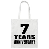 7th Anniversary 7 Years - Tote Bag White