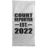 Court Reporter Established EST. 2022 - Hand Towel