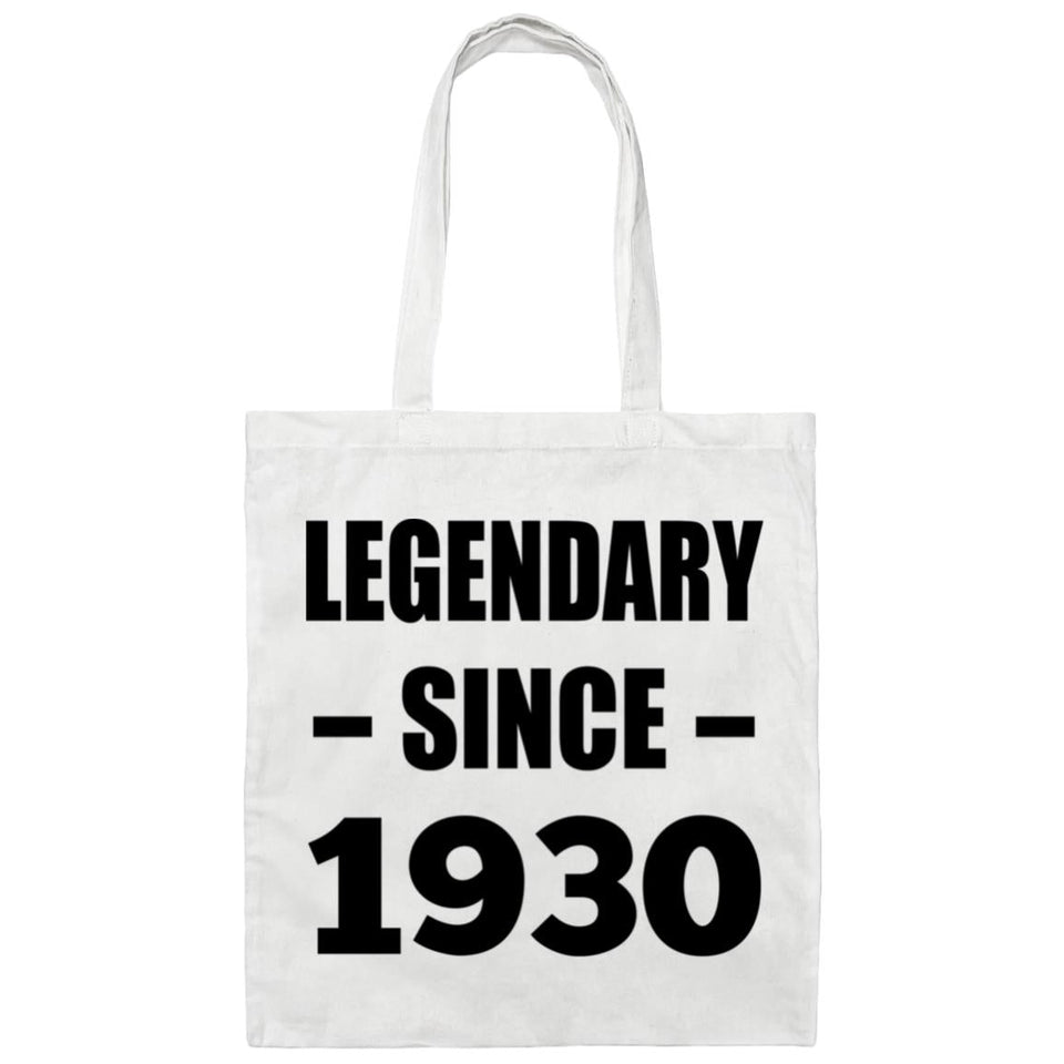 94th Birthday Legendary Since 1930 - Tote Bag White