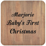 Marjorie Baby's First Christmas - Drink Coaster C