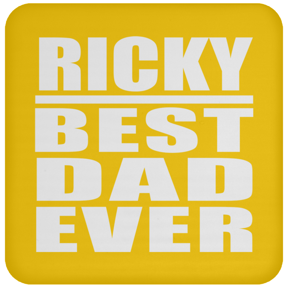 Ricky Best Dad Ever - Drink Coaster
