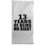 13th Anniversary 13 Years Of Being Mr Right - Hand Towel