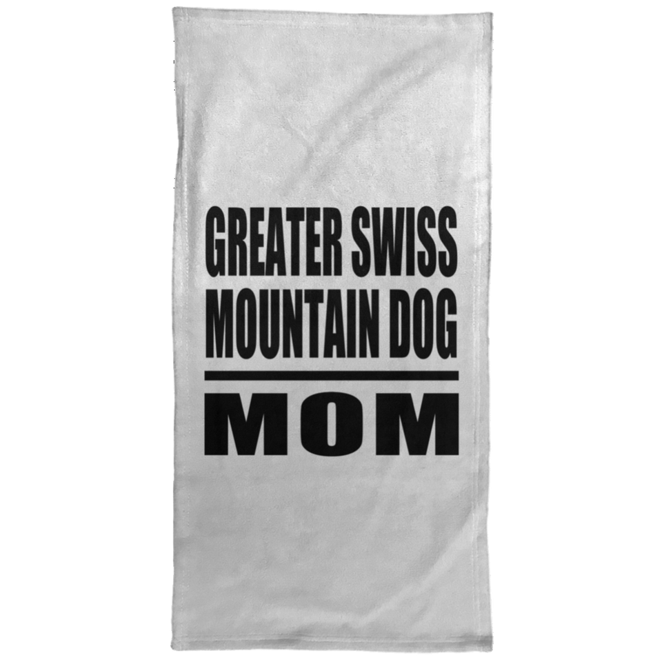 Greater Swiss Mountain Dog Mom - Hand Towel