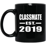 Classmate Established EST. 2019 - 11oz Coffee Mug Black