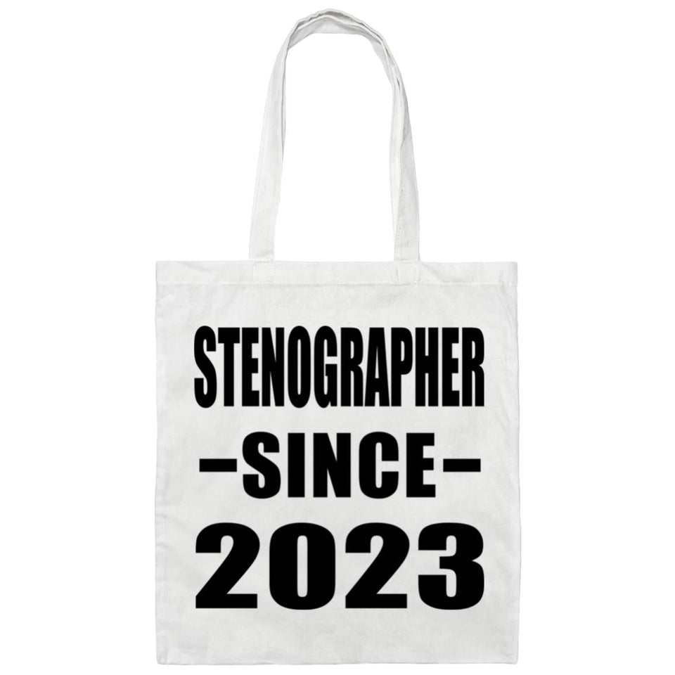 Stenographer Since 2023 - Tote Bag White