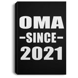 Oma Since 2021 - Canvas Portrait