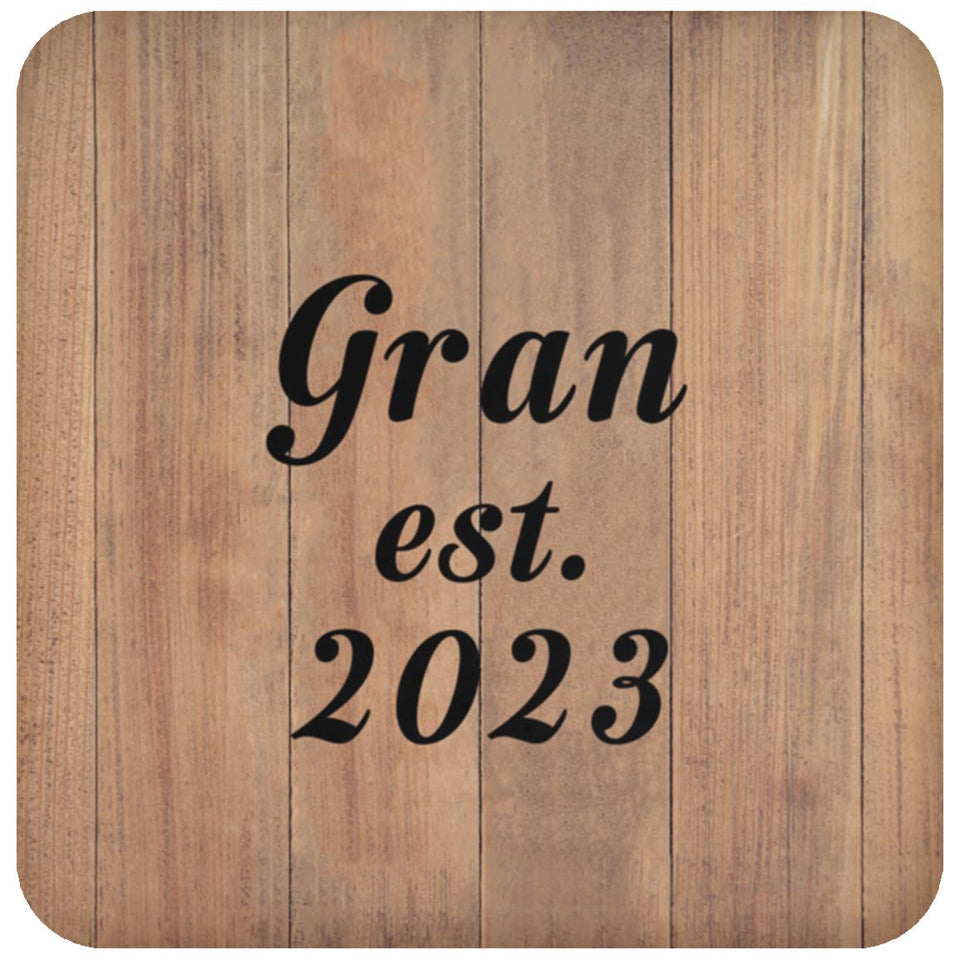 Gran Established EST. 2023 - Drink Coaster C