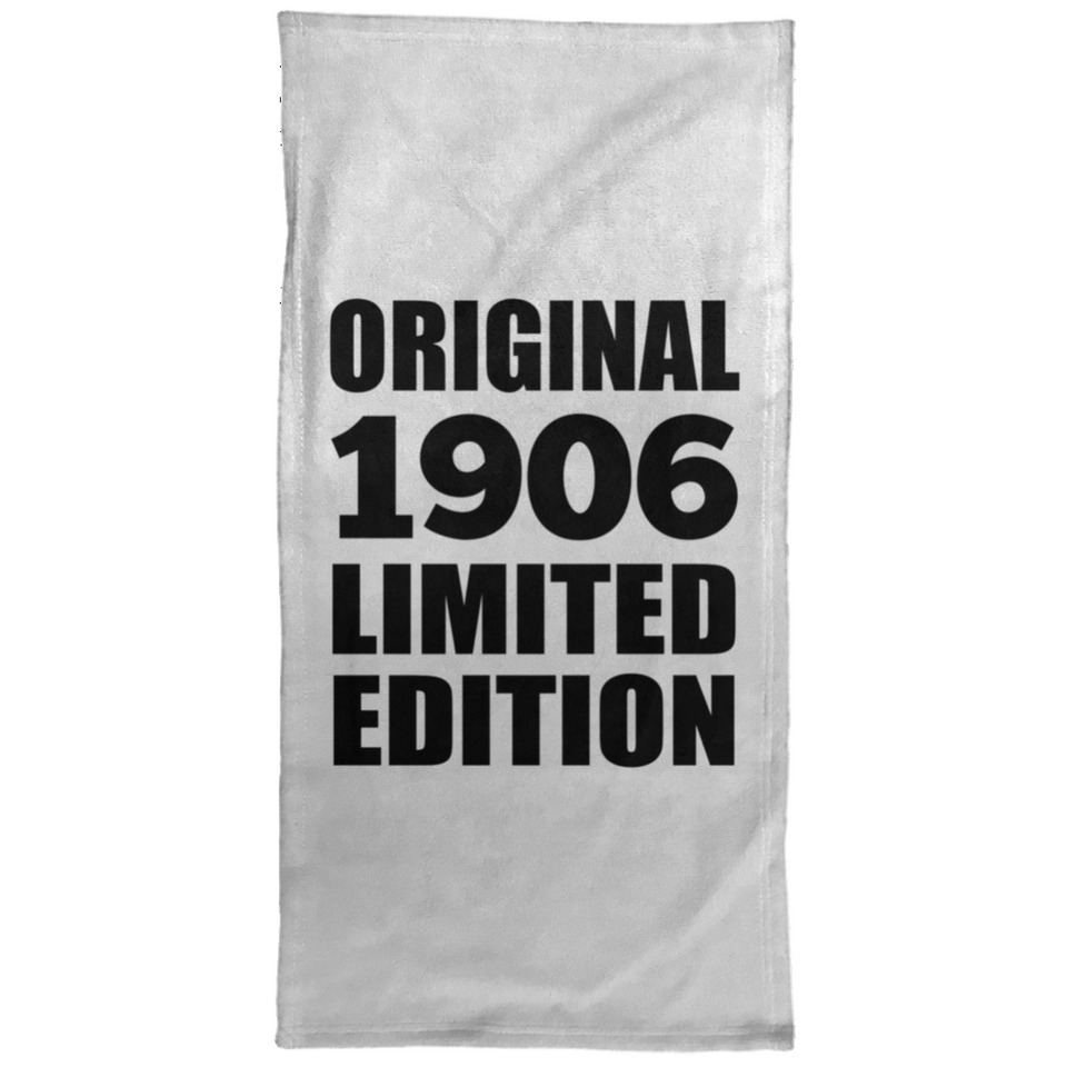 118th Birthday Original 1906 Limited Edition - Hand Towel