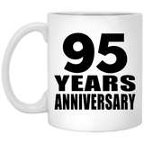95th Anniversary 95 Years - 11 Oz Coffee Mug