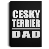 Cesky Terrier Dad - Canvas Portrait