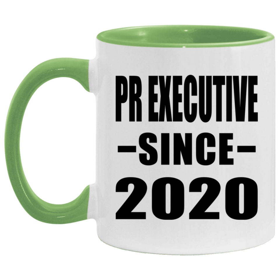 Pr Executive Since 2020 - 11oz Accent Mug Green