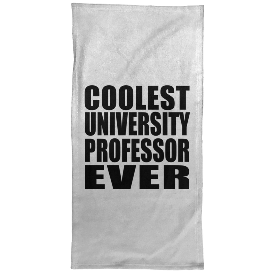 Coolest University Professor Ever - Hand Towel