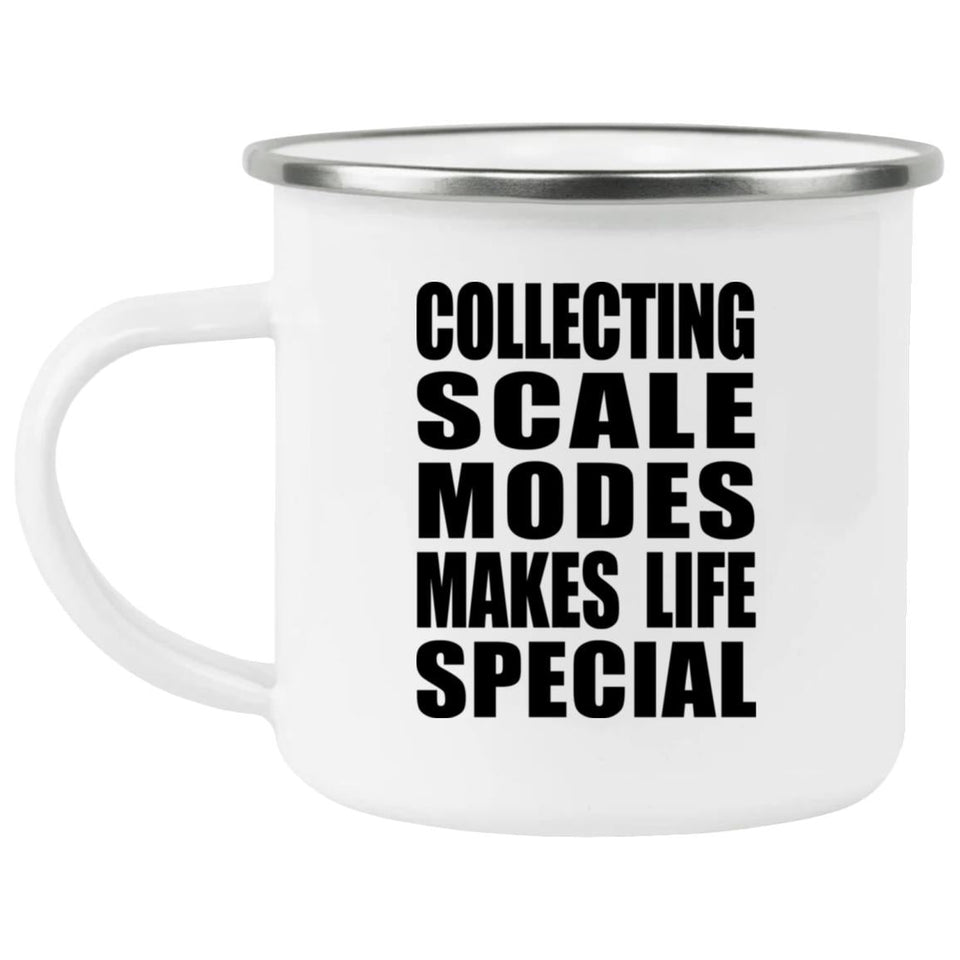 Collecting Scale Modes Makes Life Special - 12oz Camping Mug