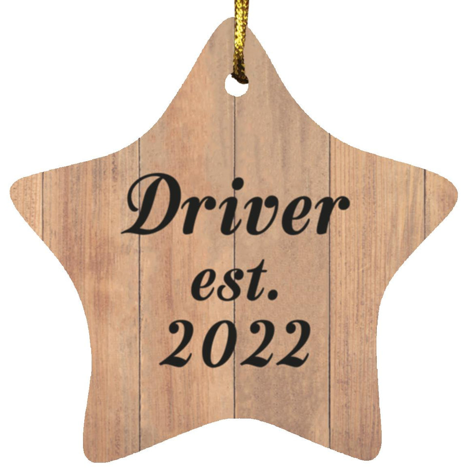 Driver Established Est. 2022 - Star Ornament C