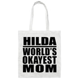Hilda World's Okayest Mom - Tote Bag White