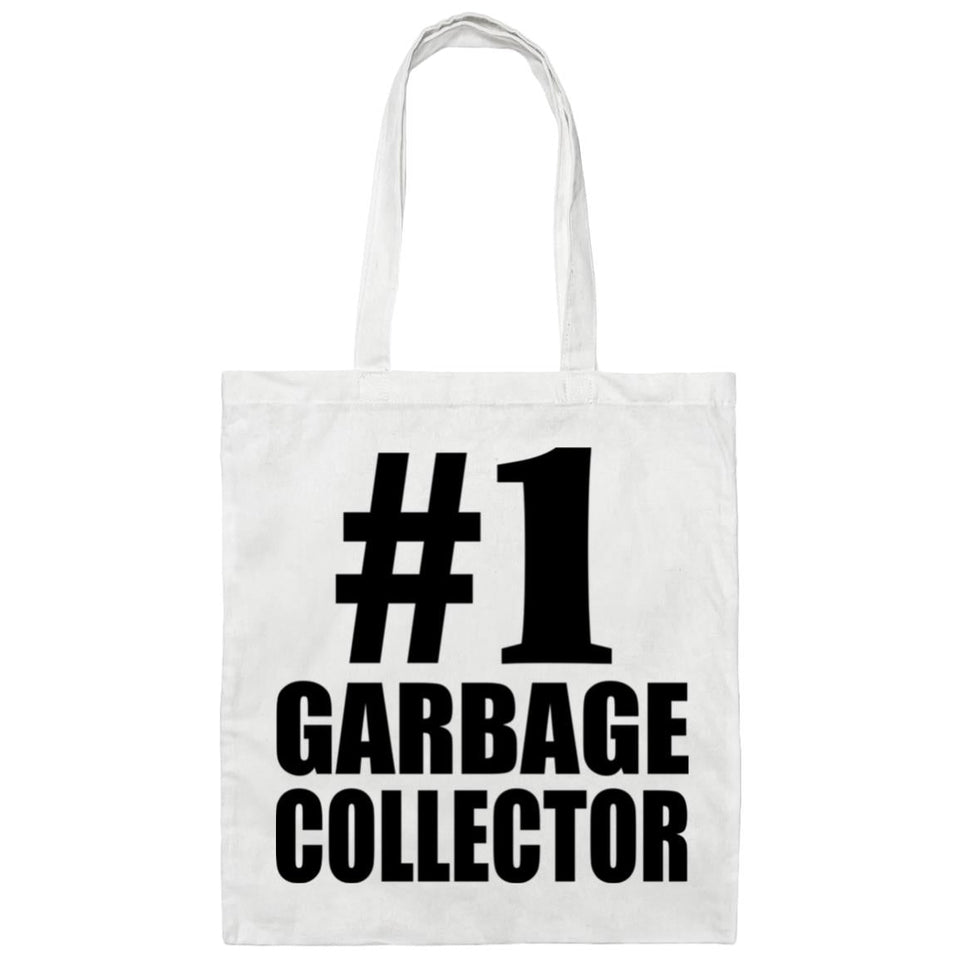 Number One #1 Garbage Collector - Tote Bag White