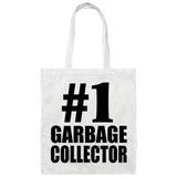 Number One #1 Garbage Collector - Tote Bag White