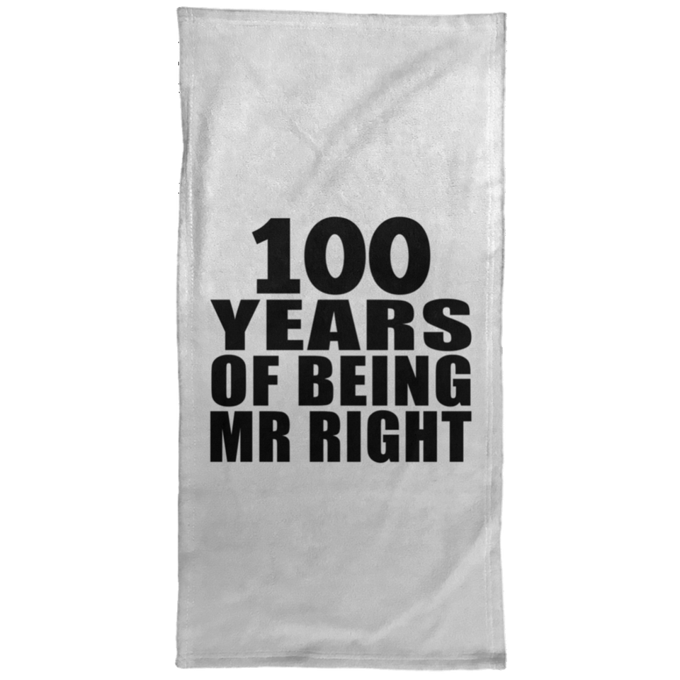 100th Anniversary 100 Years Of Being Mr Right - Hand Towel