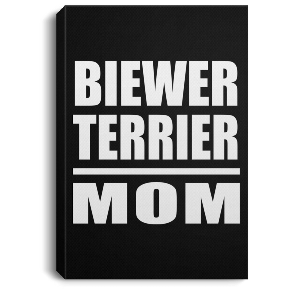 Biewer Terrier Mom - Canvas Portrait