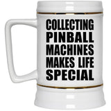 Collecting Pinball Machines Makes Life Special - Beer Stein