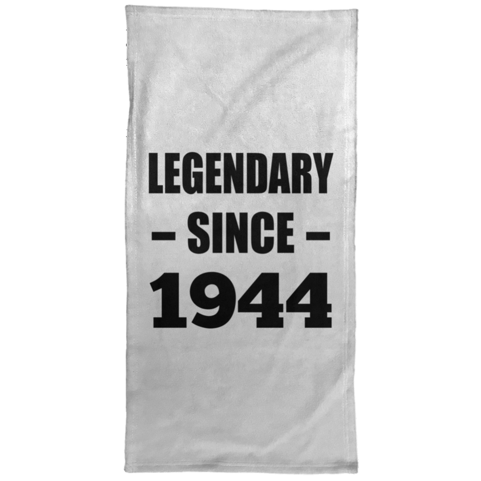 80th Birthday Legendary Since 1944 - Hand Towel