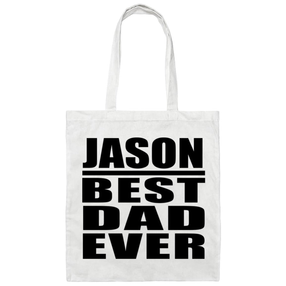 Jason Best Dad Ever - Tote Bag White