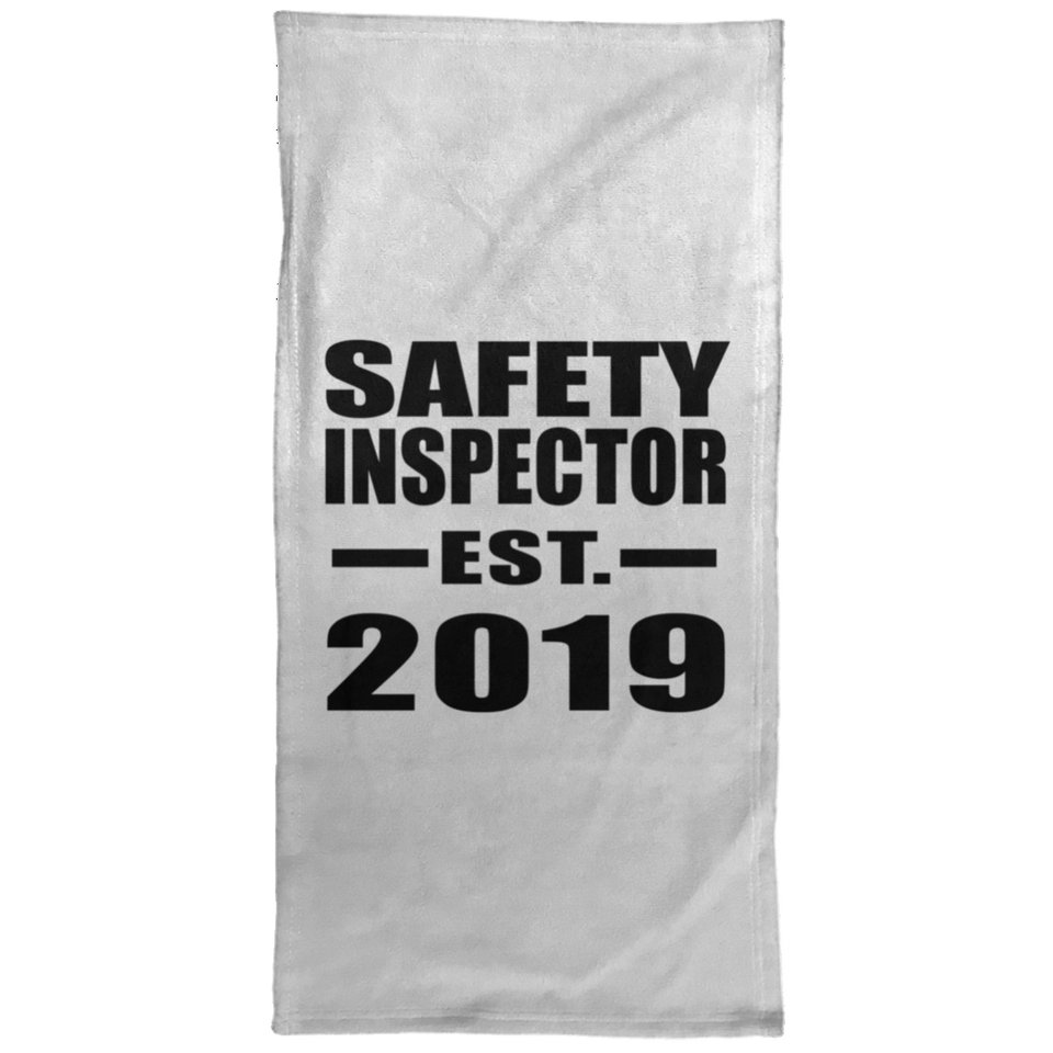Safety Inspector Established EST. 2019 - Hand Towel