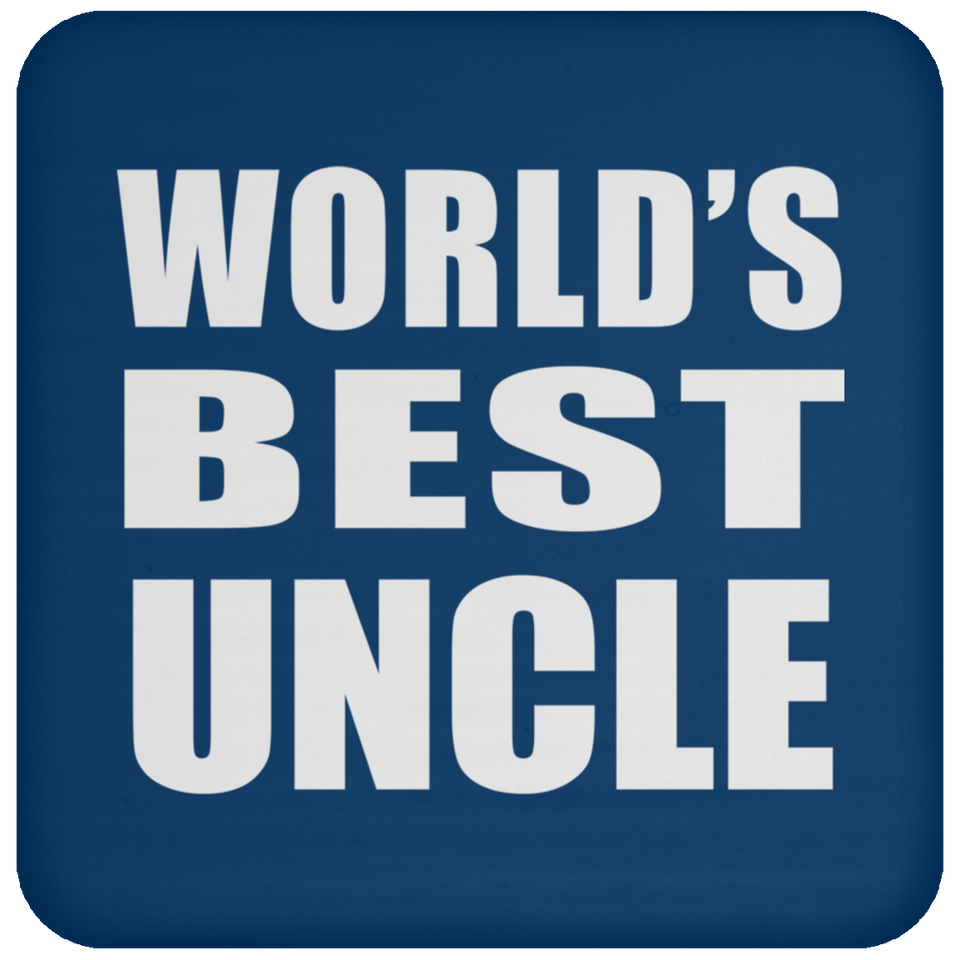 World's Best Uncle - Drink Coaster