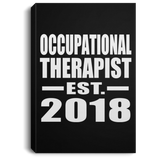 Occupational Therapist Established EST. 2018 - Canvas Portrait