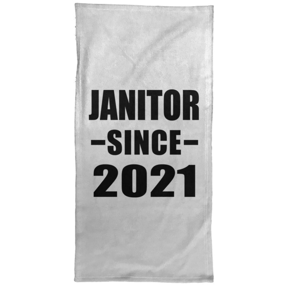 Janitor Since 2021 - Hand Towel