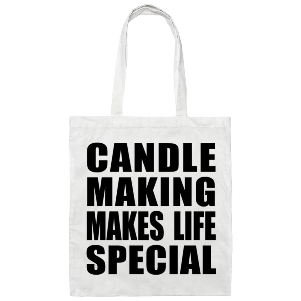 Candle Making Makes Life Special - Tote Bag White