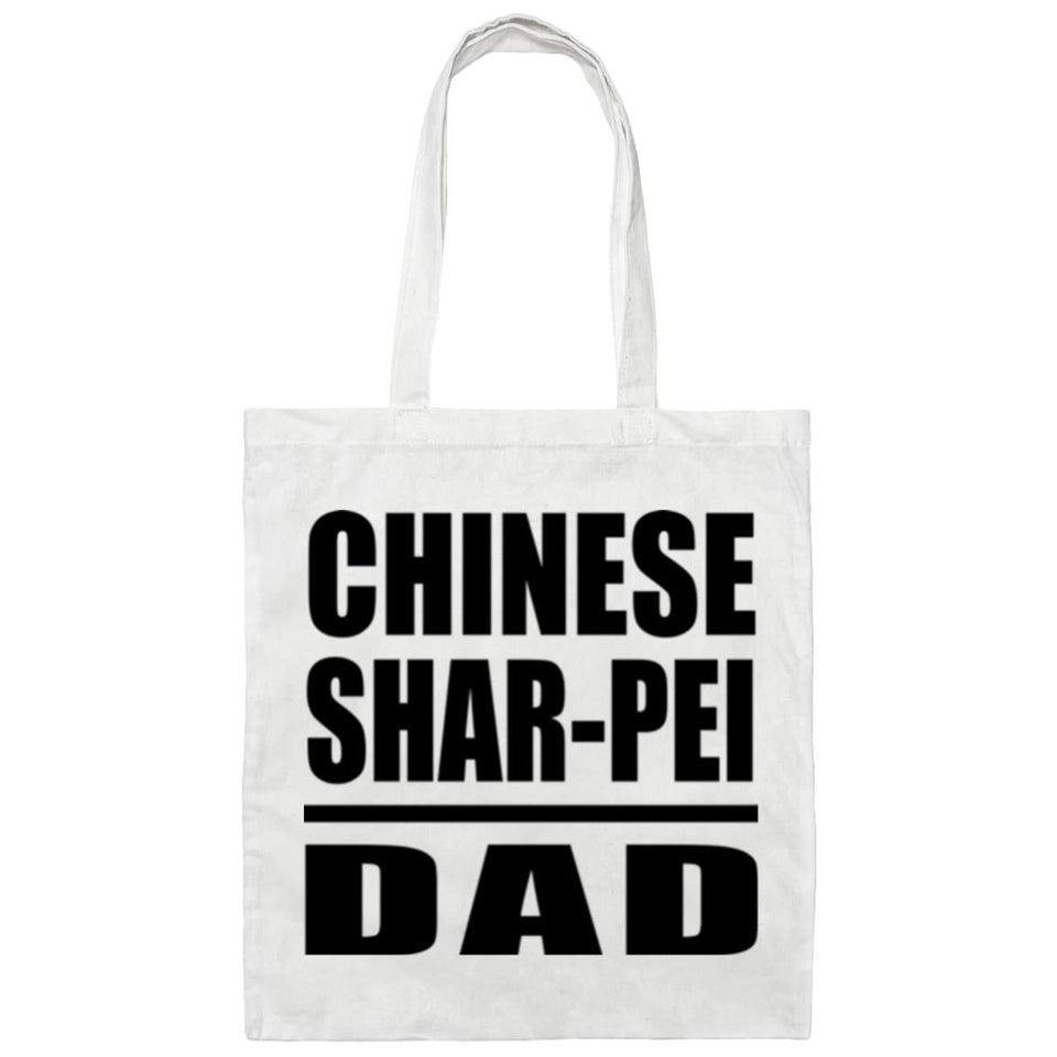Chinese Shar-Pei Dad - Tote Bag White