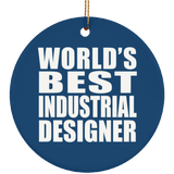 World's Best Industrial Designer - Circle Ornament