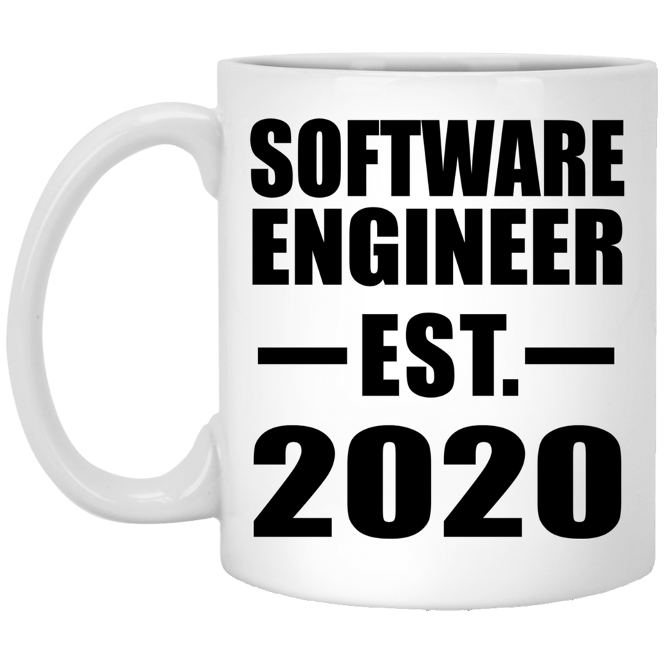 Software Engineer Established EST. 2020 - 11oz Coffee Mug