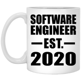 Software Engineer Established EST. 2020 - 11oz Coffee Mug