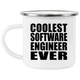 Coolest Software Engineer Ever - 12oz Camping Mug