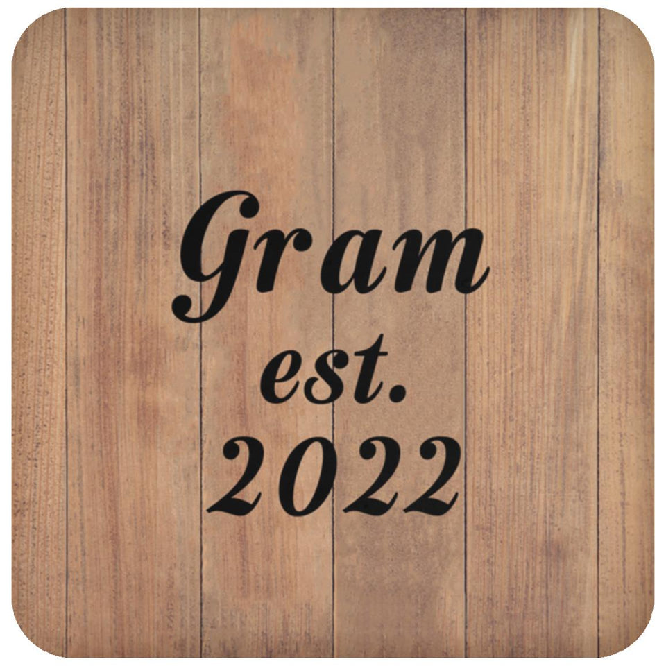Gram Established EST. 2022 - Drink Coaster C