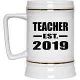 Teacher Established EST. 2019 - Beer Stein