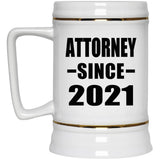 Attorney Since 2021 - Beer Stein