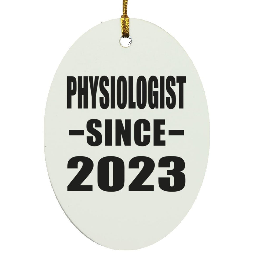 Physiologist Since 2023 - Oval Ornament
