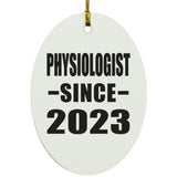 Physiologist Since 2023 - Oval Ornament